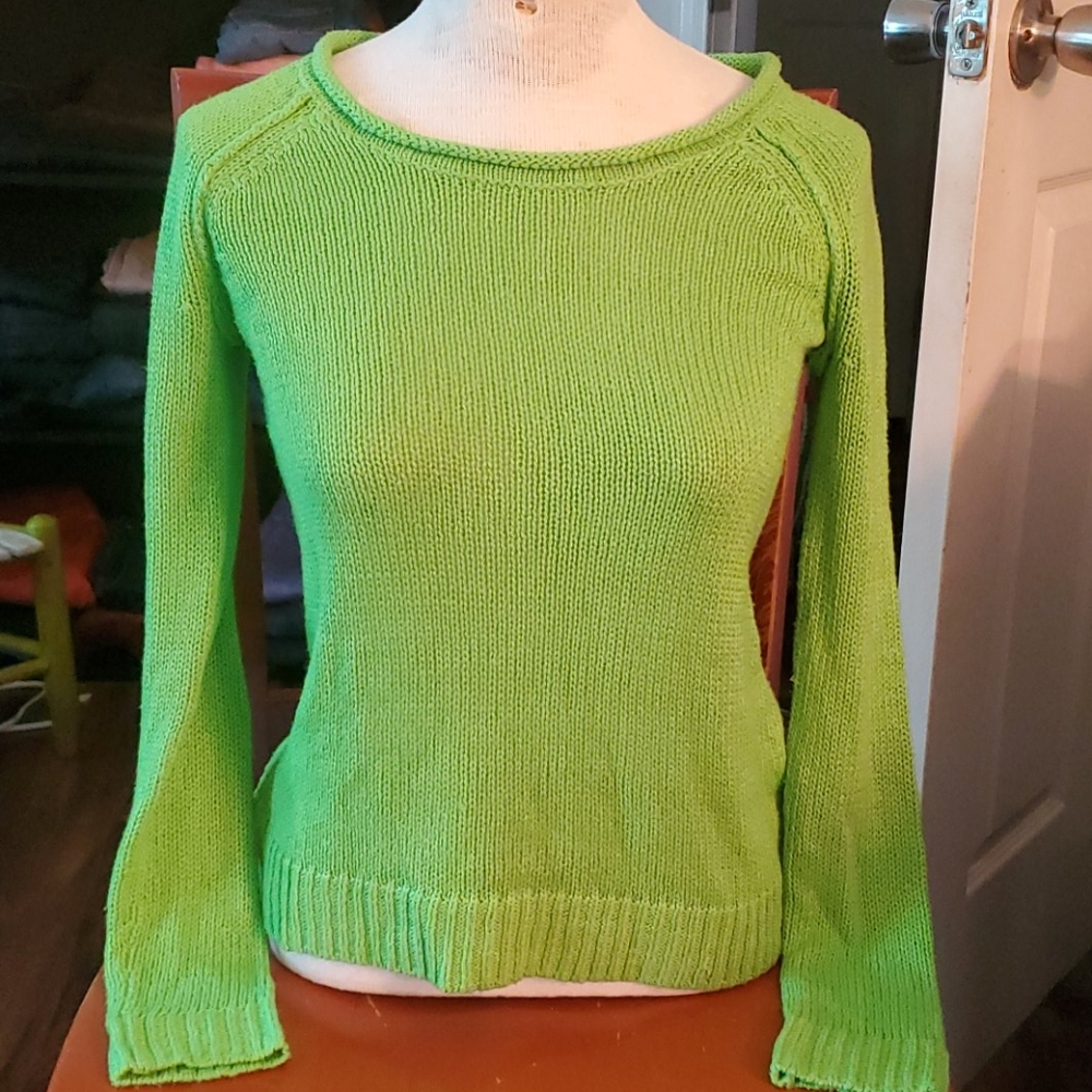 Lilly Pulitzer  Green Over sized XSmall Sweater